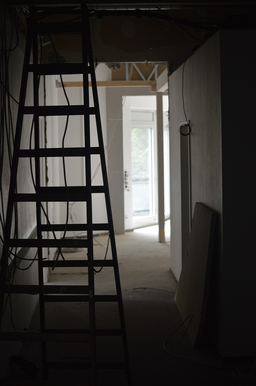 construction site, renovate, renovation